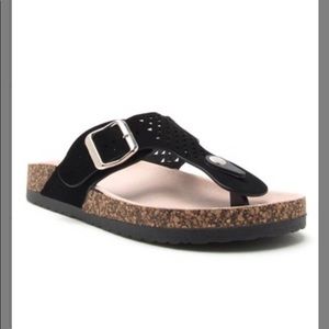 Women’s Birkenstock style sandals. Kid too.